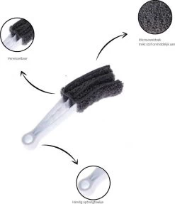 2x Luxaflex Reiniger - Jaloezie Reiniger - Lamellen Borstel - Stoffer -Plumeau - Stof Reiniger - Microvezeldoek - Borstel - -Huishoudelijke Schoonmaak 1033x1200 1