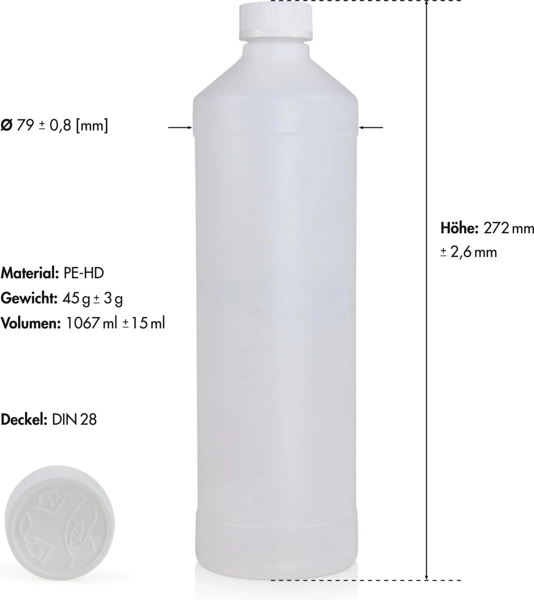 Isopropyl Alcohol - Isopropanol - IPA - Isopropyl - 99,9% Zuiver - 1000ml - Inclusief Trechter 3 Isopropyl Alcohol - Isopropanol - IPA - Isopropyl - 99,9% Zuiver - 1000ml - Inclusief Trechter - Afbeelding 3