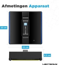 Liectroux® Robot Ruitenreiniger Met App Bediening – Ramen Wassen – Ramenwisser – Ramenwasser – Glasreiniger -Huishoudelijke Schoonmaak 1077x1200 2