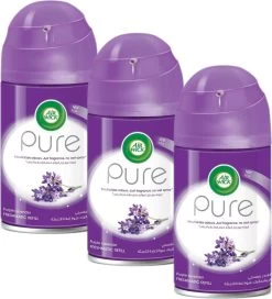 Air Wick Freshmatic Automatische Spray Luchtverfrisser - Paarse Lavendel Navulling - 3 Stuks - Voordeelverpakking -Huishoudelijke Schoonmaak 1088x1200