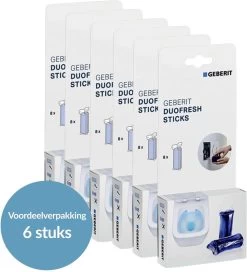 Geberit DuoFresh Sticks - 48 Stuks - Voordeelverpakking - Toilet/WC Blokjes Inbouwreservoir -Huishoudelijke Schoonmaak 1091x1200 4