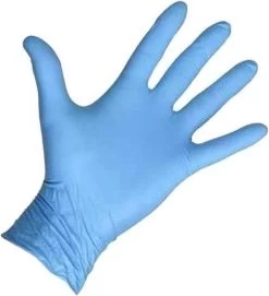 Intco Nitril Handschoenen - 100 Stuks Nitrile Wegwerp Handschoenen - Poedervrij, Latexvrij - Onderzoekshandschoenen - Maat: S - Blauw -Huishoudelijke Schoonmaak 1094x1200 3