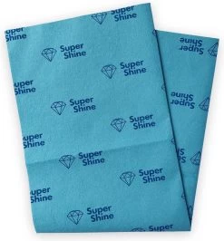 Super Shine Microvezel Schoonmaakdoek - Xlarge - 50 X 35 Cm - Wasbaar - Super Sterk - Hygiënisch