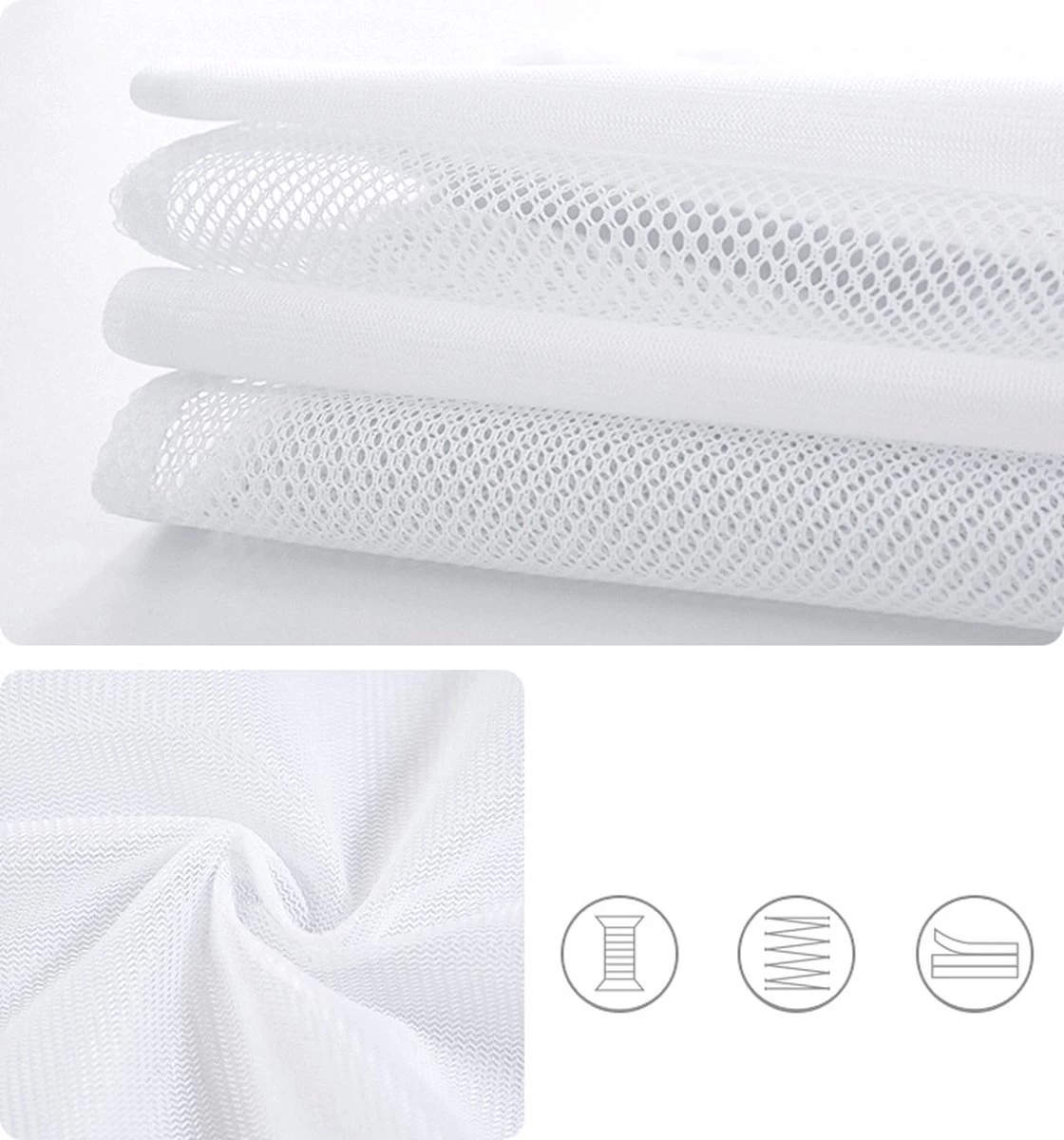 Product Depot Waszakken Voor Wasgoed - Waszak - Waszakje Lingerie - Wastas - Set Van 8 7 Product Depot Waszakken Voor Wasgoed - Waszak - Waszakje Lingerie - Wastas - Set Van 8 - Afbeelding 7