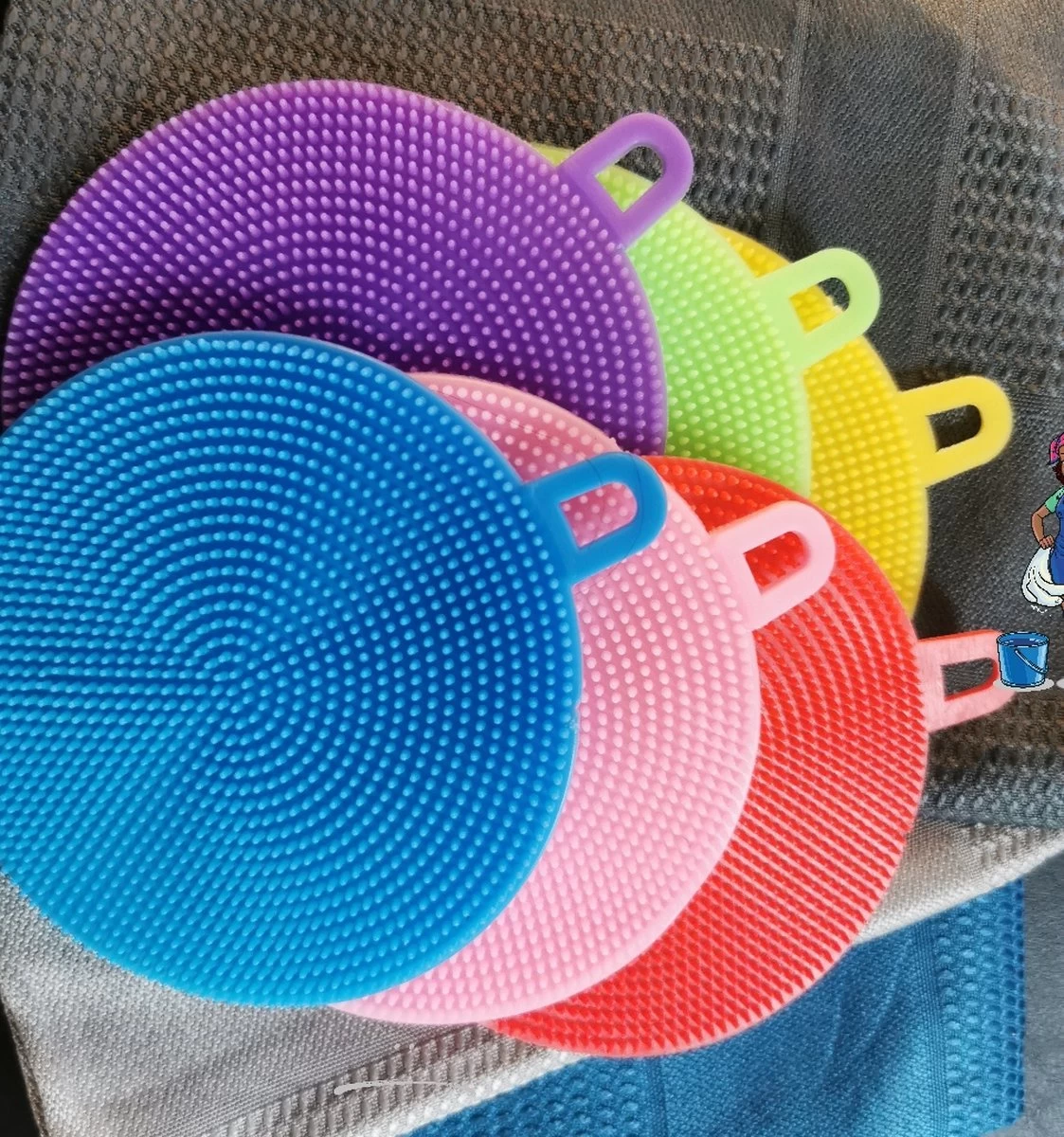 SEA Microvezeldoekjes | Schoonmaakdoeken | Duurzaam | Microvezel Doek Auto | Reinigingsdoekjes | Microvezeldoeken | Schoonmaakdoekjes | Raamdoeken | 60x40cm | 3 Stuks + 1 Stuk Siliconen Schoonmaakspon 5 SEA Microvezeldoekjes | Schoonmaakdoeken | Duurzaam | Microvezel Doek Auto | Reinigingsdoekjes | Microvezeldoeken | Schoonmaakdoekjes | Raamdoeken | 60x40cm | 3 Stuks + 1 Stuk Siliconen Schoonmaakspon - Afbeelding 5