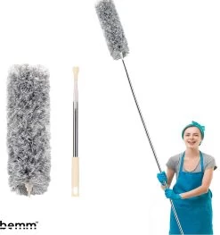 Plumeau - 280 Cm - Uitschuifbaar - Ragebol - Wasbaar - 360° - Flexibel