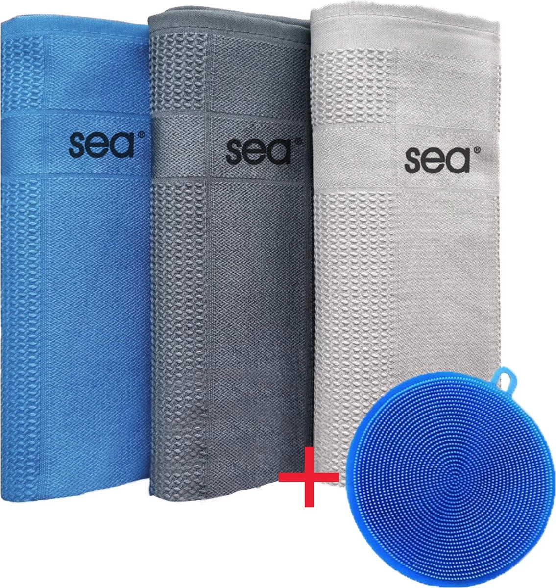SEA Microvezeldoekjes | Schoonmaakdoeken | Duurzaam | Microvezel Doek Auto | Reinigingsdoekjes | Microvezeldoeken | Schoonmaakdoekjes | Raamdoeken | 60x40cm | 3 Stuks + 1 Stuk Siliconen Schoonmaakspon 1 SEA Microvezeldoekjes | Schoonmaakdoeken | Duurzaam | Microvezel Doek Auto | Reinigingsdoekjes | Microvezeldoeken | Schoonmaakdoekjes | Raamdoeken | 60x40cm | 3 Stuks + 1 Stuk Siliconen Schoonmaakspon