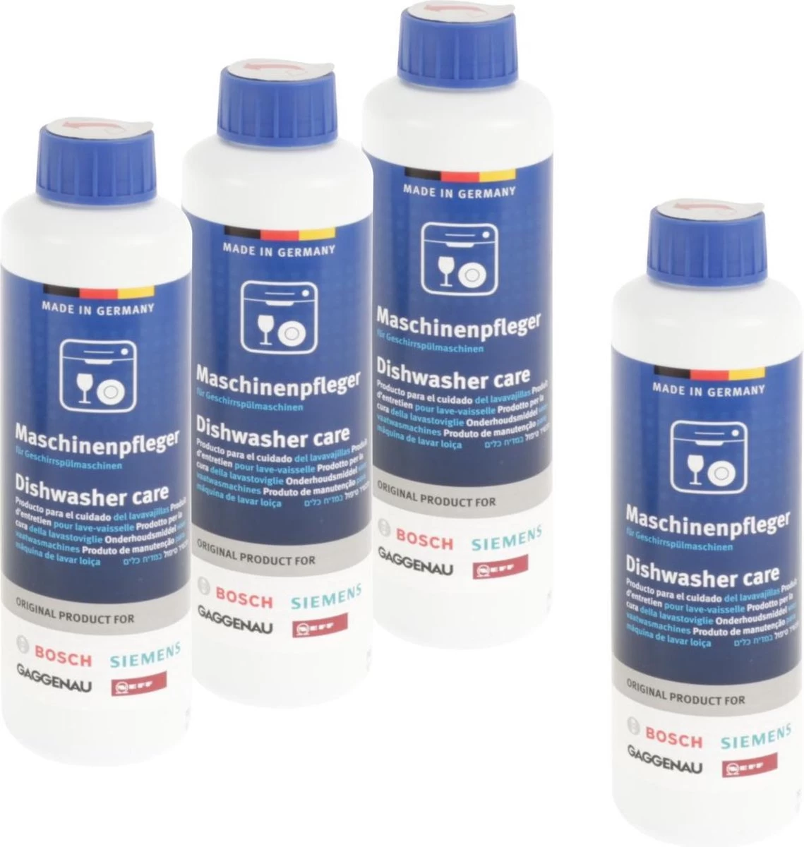 Bosch / Siemens - Vaatwasser Reiniger - 4x 250 Ml - 00311996 1 Bosch / Siemens - Vaatwasser Reiniger - 4x 250 Ml - 00311996