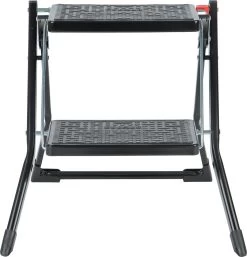 Huishoudtrap Opstapje Handy Zwart 2 Treden -Huishoudelijke Schoonmaak 1153x1200