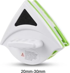 2 Stuks Magnetische Raamwisser Voor Dubbelglas - Ruitenreiniger - Ramenwasser - Magneet Ruitenwisser