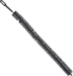 Merkloos 1x Grijze Radiator/verwarming Schoonmaak Borstel Buigbaar 70 Cm - Huishouding - Schoonmaakproducten - Verwarmingsbuizen Schoonmaken - Borstels Voor Verwarmingen/radiatoren