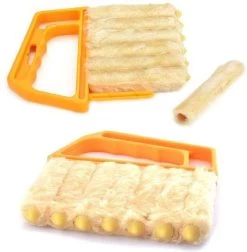 Merkloos Professionele Jaloezie & Lamellen Reiniger - Lamellen Borstel - Stof Verwijderaar - Jaloezie Stoffer - Stofvrij Maken Van Raambekleding -Huishoudelijke Schoonmaak 1174x1200 2