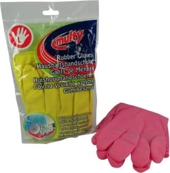 Multy Luxe Huishoudhandschoenen Maat L - Natuurlatex Met Kantoenen Vlokvoering - Anti Slip - Rubberen Handschoenen - Waterdicht - Natuurlijk Latex - Maat L 8 Multy Luxe Huishoudhandschoenen Maat L - Natuurlatex Met Kantoenen Vlokvoering - Anti Slip - Rubberen Handschoenen - Waterdicht - Natuurlijk Latex - Maat L -Huishoudelijke Schoonmaak 1180x1200 6