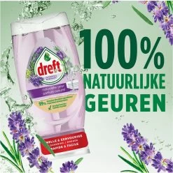 Dreft Natuurlijke Geur - Afwasmiddel - Lavendel & Rozemarijn - Ondersteboven Fles - Voordeelverpakking 8 X 370 Ml -Huishoudelijke Schoonmaak 1195x1200 1