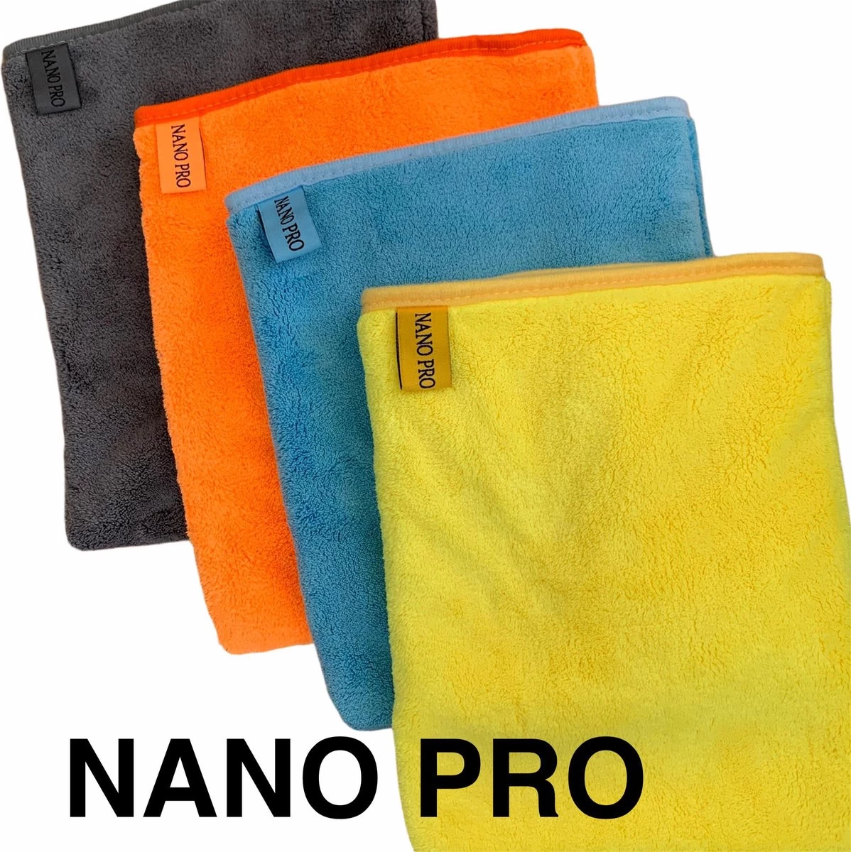 Nanohandschoen Nanodoekjes Geel, Grijs, Oranje 3 Stuks NANO PRO 2 Nanohandschoen Nanodoekjes Geel, Grijs, Oranje 3 Stuks NANO PRO - Afbeelding 2