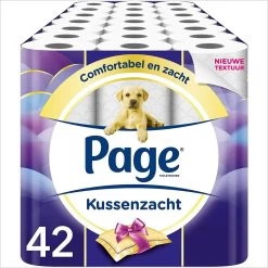 Page Toiletpapier - 42 Rollen - Kussenzacht Wc Papier (3-laags) - Voordeelverpakking -Huishoudelijke Schoonmaak 1198x1200 6