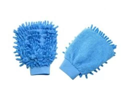 Merkloos Dubbelzijdige Microvezel Handschoen - Washandschoen Microfiber - Stofhandschoen - Huishoud Schoonmaak Borstel Auto Wassen - Spons - Afstoffen -Huishoudelijke Schoonmaak 1200x1009 3