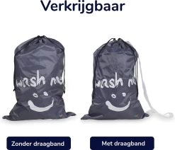 Wonair - Grote Waszak - Wash Me - Wastas - 60x90cm - Grijs - Met Trekkoord -Huishoudelijke Schoonmaak 1200x1028 1