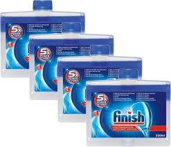 Finish Integrale Machinereiniger Regular Vaatwasser - 4x 250 ML - Voordeelverpakking -Huishoudelijke Schoonmaak 1200x1037