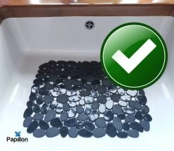 Merkloos Papillon - Gootsteenmat - 40x30 Cm - Kiezels Zwart 6 Merkloos Papillon - Gootsteenmat - 40x30 Cm - Kiezels Zwart -Huishoudelijke Schoonmaak 1200x1039