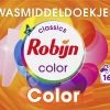 Robijn Classics Color Wasmiddeldoekjes 16 Wasstrips