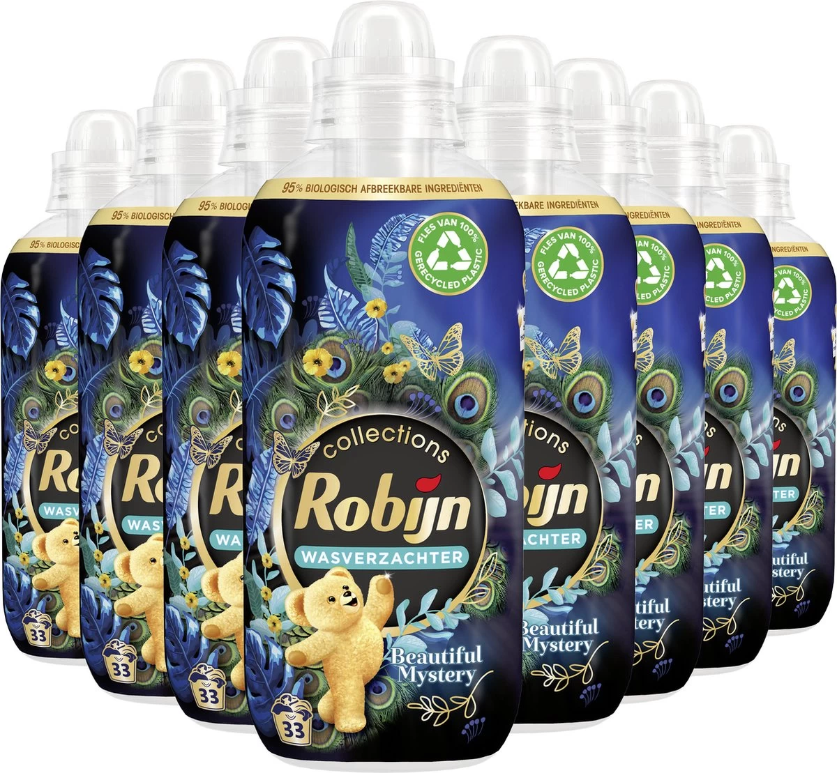 Robijn Collections Beautiful Mystery Wasverzachter - 8 X 33 Wasbeurten - Voordeelverpakking 2 Robijn Collections Beautiful Mystery Wasverzachter - 8 X 33 Wasbeurten - Voordeelverpakking - Afbeelding 2