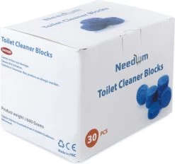 Needum ® Toiletblokjes Voor Inbouwreservoirs – WC-blokjes – Toiletblokken In Een Voordeelverpakking – 30 Stuks -Huishoudelijke Schoonmaak 1200x1127 1