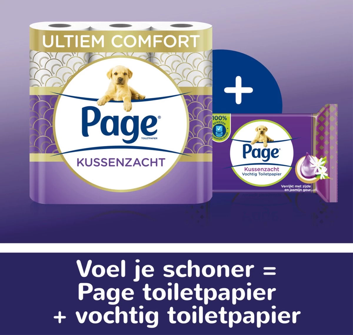 Page Vochtig Toiletpapier - 12 X 38 Stuks - Kussenzacht Vochtig Wc Papier - Voordeelverpakking 3 Page Vochtig Toiletpapier - 12 X 38 Stuks - Kussenzacht Vochtig Wc Papier - Voordeelverpakking - Afbeelding 3