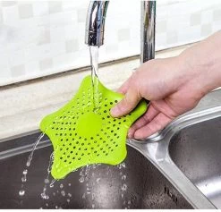 Merkloos Gootsteen Zeefje Starfish - Verkrijgbaar In Diversen Kleuren- -Huishoudelijke Schoonmaak 1200x1150 1