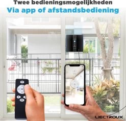 Liectroux® Robot Ruitenreiniger Met App Bediening – Ramen Wassen – Ramenwisser – Ramenwasser – Glasreiniger -Huishoudelijke Schoonmaak 1200x1150 5