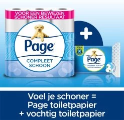 Page Toiletpapier - 96 Rollen - Compleet Schoon Wc Papier - Met Een Vleugje Katoen 7 Page Toiletpapier - 96 Rollen - Compleet Schoon Wc Papier - Met Een Vleugje Katoen -Huishoudelijke Schoonmaak 1200x1159 5