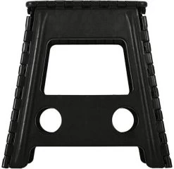 Merkloos Verdikt Kunststof Klapkruk-draagbaar-opvouwbare Kruk-Met Antislip Oppervlak Zwart 29x22cmx45cm -Huishoudelijke Schoonmaak 1200x1167 5