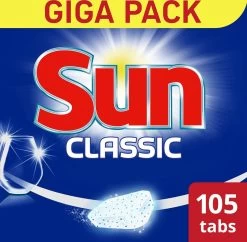 SUNĀ® Sun Vaatwastabletten Classic - 105 Stuks - Voordeelverpakking