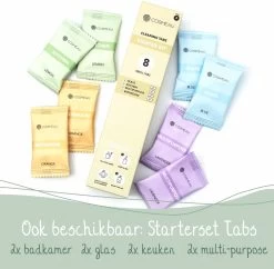 Cosmeau Schoonmaakmiddel Tabletten Cleaning Tabs Schoonmaak Tabs - Keukenreiniger - Badkamerreiniger Sanitair- Glasreiniger -Huishoudelijke Schoonmaak 1200x1174 6