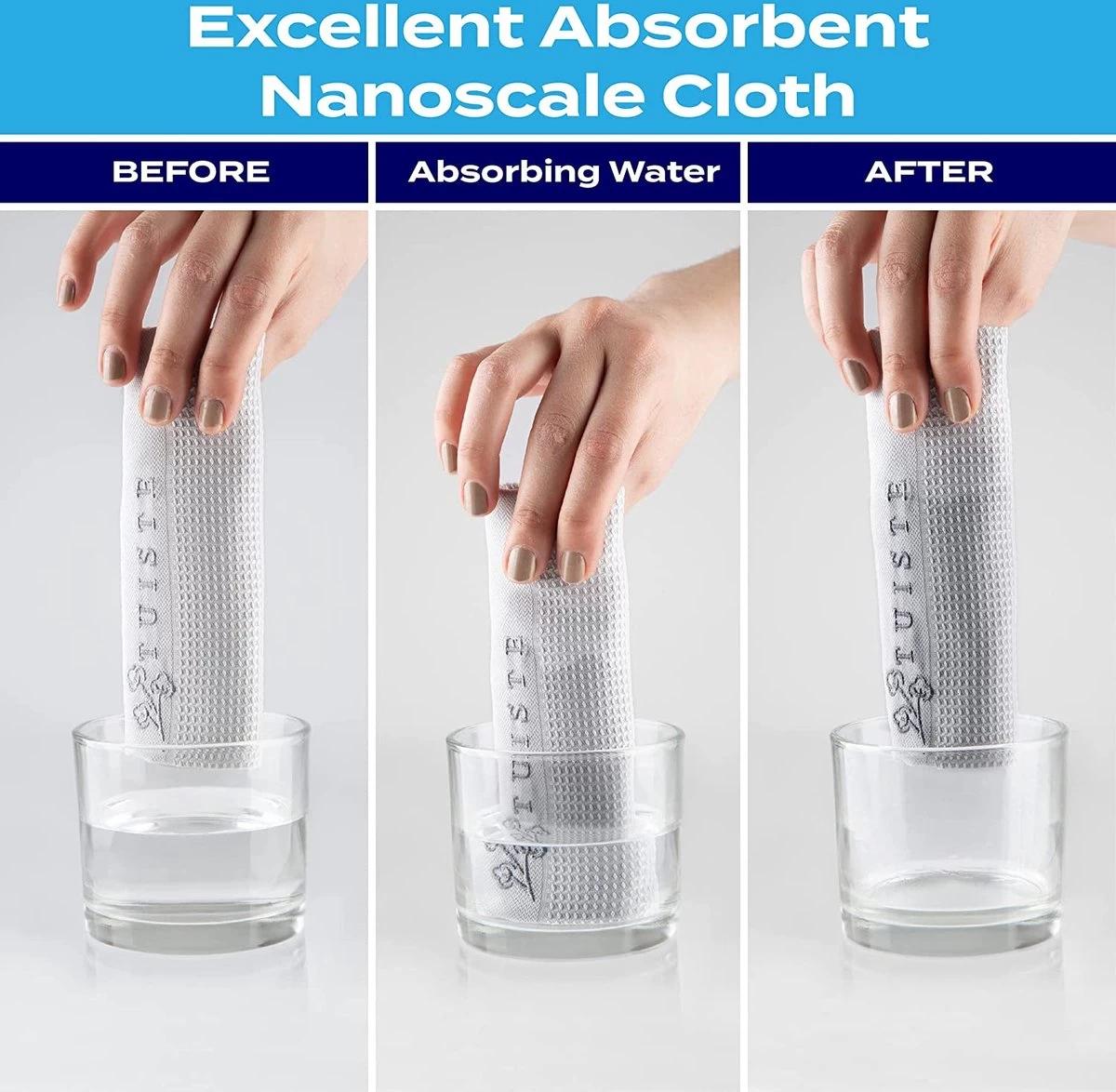 Tuiste Set Van 4, Grijs, Microvezel Microvezeldoeken, Permium Poetsdoeken, Stofdoeken, Nano Poetsdoeken, Micro Magic Magische Doeken, Multifunctionele Reinigingsdoeken, Set Van 4, 37 X 57 Cm 5 Tuiste Set Van 4, Grijs, Microvezel Microvezeldoeken, Permium Poetsdoeken, Stofdoeken, Nano Poetsdoeken, Micro Magic Magische Doeken, Multifunctionele Reinigingsdoeken, Set Van 4, 37 X 57 Cm - Afbeelding 5