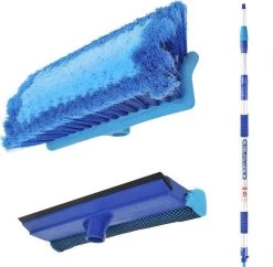 PROPLUS Pro Plus Wasborstel - Heavy Duty - Telescopische Steel - Uitschuifbaar Tot 3 Meter -Huishoudelijke Schoonmaak 1200x1176 3