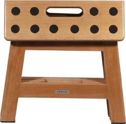 PUHLMANN - Inklapbare Kruk, JAMES, Hout, 23 Cm Hoog, Max 150 Kilo -Huishoudelijke Schoonmaak 1200x1178 10