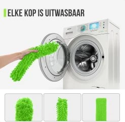 Strex Telescopische Plumeau Set Met Telescoopsteel - 60 Tot 140 Cm - Uitschuifbaar - Flexibel - Microvezel Ragebol - 5-Delige Schoonmaak Set -Huishoudelijke Schoonmaak 1200x1178 6