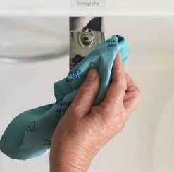 Super Shine Microvezel Schoonmaakdoek - Large - 40 X 35 Cm - Wasbaar - Supersterk - Hygiënisch -Huishoudelijke Schoonmaak 1200x1183 5