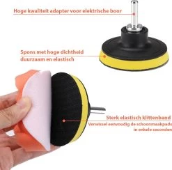 Borstelset Boormachine 25 Delig - Schuursponsjes- Schrobborstel – Boorborstel – Schuurborstel - Borstel Boormachine – Schoonmaakborstel – Reinigingsborstel – Tapijtreiniger - Borstelset -Huishoudelijke Schoonmaak 1200x1184 10