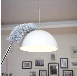 Fain® Plumeau Met Telescoopsteel – Grijs – 80 Tot 280 Cm - Uitschuifbaar – Wasbaar - Flexibel 360° Draaibaar – Duster - Microvezel Ragebol -Huishoudelijke Schoonmaak 1200x1186 6