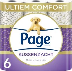 Page Toiletpapier - 42 Rollen - Kussenzacht Wc Papier (3-laags) - Voordeelverpakking -Huishoudelijke Schoonmaak 1200x1187 1