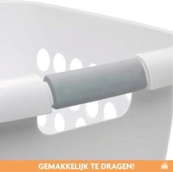 LaundrySpecialist Wasmand Met Soft Grip Handvaten – 35 X 28 X 29 Cm – 28 Liter – Wit 11 LaundrySpecialist Wasmand Met Soft Grip Handvaten – 35 X 28 X 29 Cm – 28 Liter – Wit -Huishoudelijke Schoonmaak 1200x1194 3