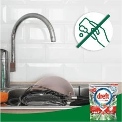 Dreft Platinum Plus All In One Lemon - 95 Stuks - Vaatwastabletten -Huishoudelijke Schoonmaak 1200x1197 8