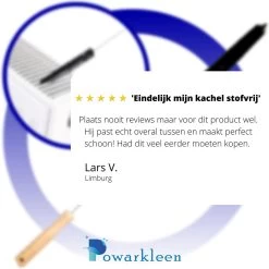 Powarkleen® - Radiatorborstel - Flexibel - Houten Handvat - Roestvrijstaal - Schoonmaakborstel - 70cm Lang! - 1 Stuk -Huishoudelijke Schoonmaak 1200x1198 42