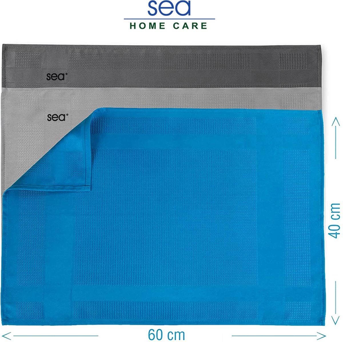SEA Microvezeldoekjes | 2 SETS | Schoonmaakdoeken | Duurzaam | Microvezel Doek Auto | Reinigingsdoekjes | Microvezeldoeken | Schoonmaakdoekjes | Raamdoeken | 60x40cm | 2x3 Stuks 2 SEA Microvezeldoekjes | 2 SETS | Schoonmaakdoeken | Duurzaam | Microvezel Doek Auto | Reinigingsdoekjes | Microvezeldoeken | Schoonmaakdoekjes | Raamdoeken | 60x40cm | 2x3 Stuks - Afbeelding 2