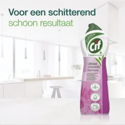 Cif CleanBoost Cream Pink Schuurmiddel - 8 X 750 Ml - Voordeelverpakking -Huishoudelijke Schoonmaak 1200x1199 19
