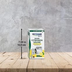 HEITMANN Pure Ontkalker- Citroenzuur Ontkalker, Natuurvriendelijke Kalkreiniger Voor Een Hygiënische Reiniging - Poeder, 1x 350 G -Huishoudelijke Schoonmaak 1200x1200 1031