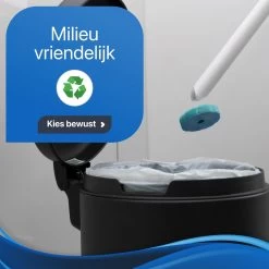 RevoBrush 28x Ocean Breeze Foaming Pads Navulling - WC Borstel Met Houder Vrijstaand -Huishoudelijke Schoonmaak 1200x1200 1049