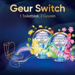 Witte Reus Toiletblok Geur Switch - Appel Waterlelie - WC Blokjes Voordeelverpakking - 10 Stuks -Huishoudelijke Schoonmaak 1200x1200 1103